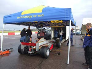 Lola now use Geartronics paddleshift