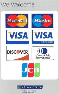 credit card logos